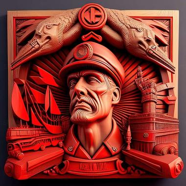 3D model Command  Conquer Red Alert 3   Uprising game (STL)